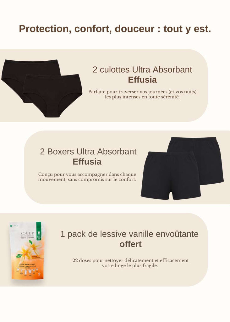 Pack Flux Abondant - SO'CUP