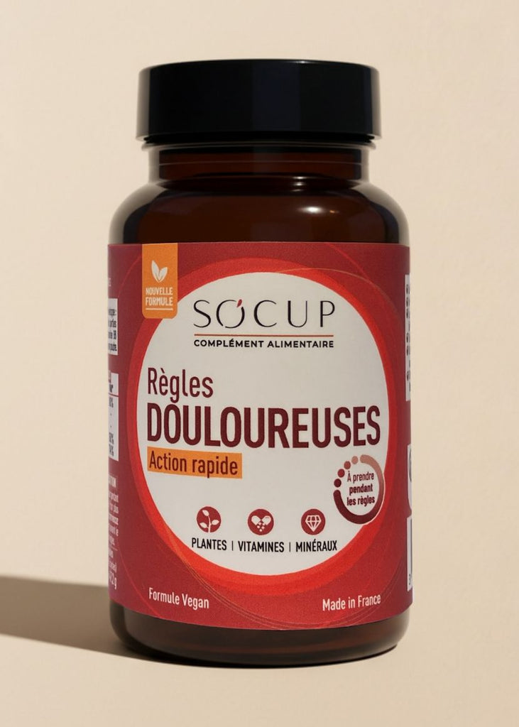 Complément Alimentaire Règles Douloureuses - SO'CUP