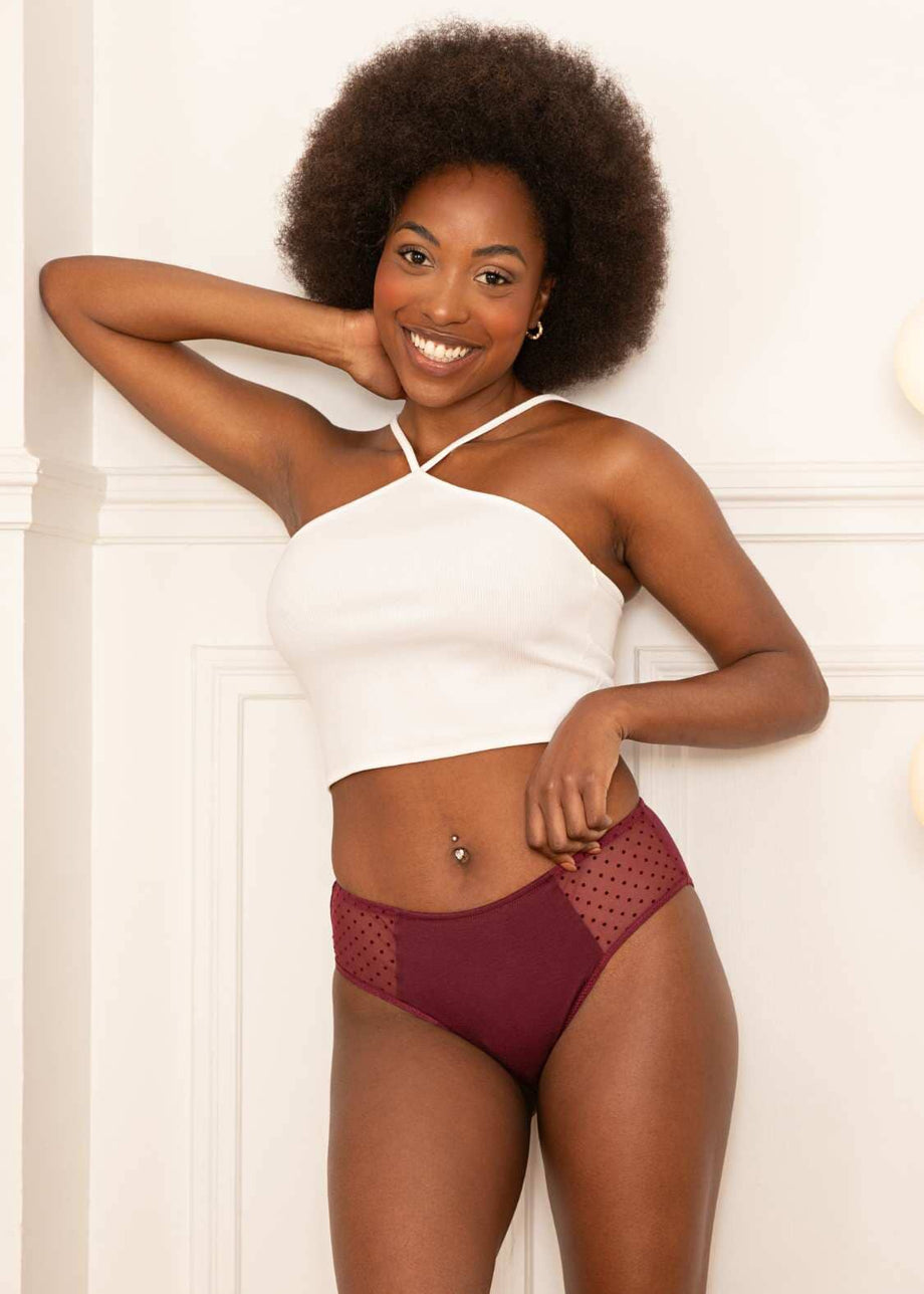 Culotte Menstruelle Rubis SPLENDEA Flux Moyen